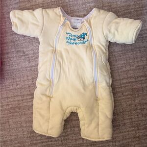 Baby Merlin's Magic Sleepsuit Cream Footie